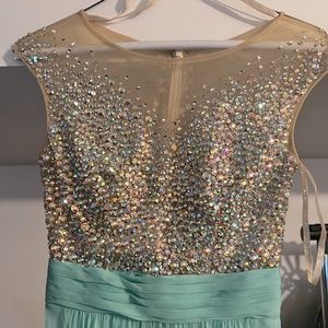 David’s Bridal Prom Maxi Gown (size 0)